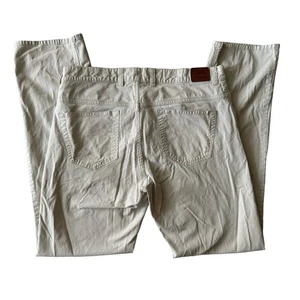 Peter Millar Herren Hose weiß gerade Größe 34 weicher Twill - Bild 1 von 6