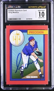 2021 IT Greg Maddux CGC 10 Auto 10 - Picture 1 of 2