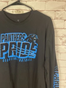 Camisa negra de manga larga para hombre Fanatics NFL Pro Line Carolina Panthers XL NFC - Imagen 1 de 9