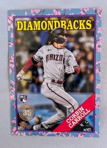 2023 Topps Japan - 1988 Topps Cherry Tree Variations Corbin Carroll #88B-19 (RC) - Picture 1 of 3