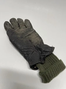 Glove Shell Flyers HAU/6P Leather Sheepskin Glove Sz 5 Mario Papa US Air Force - Picture 1 of 7