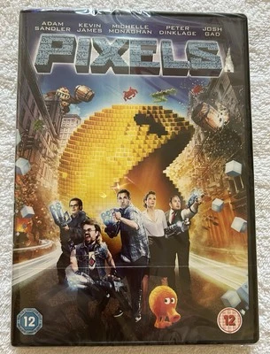 PIXELS - ADAM SANDLER, KEVIN JAMES [NEW & SEALED] (UK DVD, 2015) - Image 1 of 2