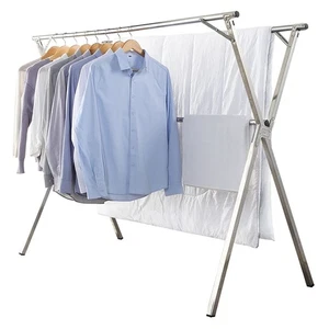 Clothes Airers,Foldable Clothes Drying Rack,Stainless Steel Laundry - Picture 1 of 5