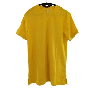 Yellow Swim Cover-up T-shirt Top New XS - Picture 1 of 5