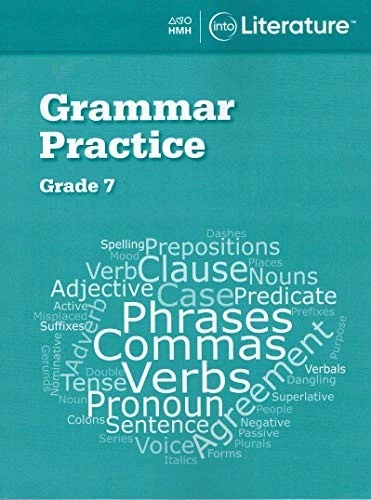 Into Literature Grammar Practice Workbook Grade 7 (Into Literature 6 - VERY GOOD - Image 1 of 1