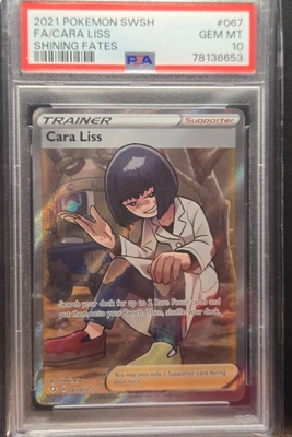 Cara Liss (Full Art) 067/072 Shining Fates Holo PSA 10 - Image 1 of 2
