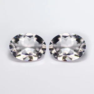 1.85 Ct Attractive Perfect Oval 8 x 6 MM White Brazil Natural PETALITE - Picture 1 of 5