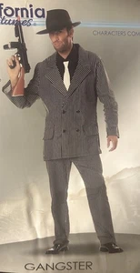 California Costume Halloween Costume Gangster Mobster Size Adult XL 44-46 - Picture 1 of 5