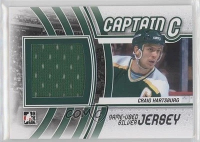 2011-12 ITG Captain-C Series Game-Used Silver Jersey /90 Craig Hartsburg #M-09 - Image 1 of 2
