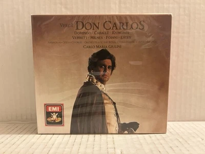 Verdi - DON CARLOS / Giulini - Domingo - Caballe - Verrett (3 CD Box Set) - Image 1 of 4