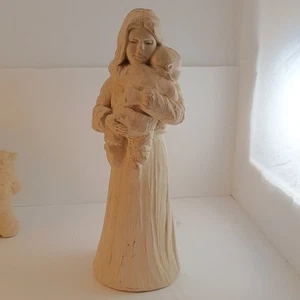 Vintage 1992 Austin Skulptur "Mom's Joy" Dee Crowley Mutter Baby Figur 13" - Bild 1 von 8