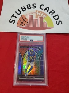 2022 Panini Mosaic Cooper Kupp Glass #GM-16 Los Angeles Rams psa 9 - Picture 1 of 2