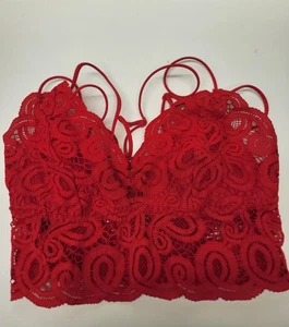 Victoria's Secret XS BH Bralette ungefüttert ohne Bügel rot - Bild 1 von 3