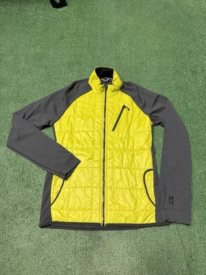 Smartwool Men's SmartLoft Full-Zip Jacket Size Medium Green Pockets Hike MARKED - Image 1 of 4