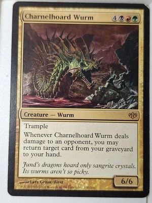 Charnelhoard Wurm - Conflux - Magic the Gathering MTG Nice! - Image 1 of 3