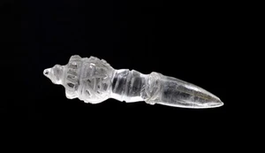 Phurba Cristal de Roche Vajrakila Phurbu Rituel tantrique Tibet # 64 - Picture 1 of 1