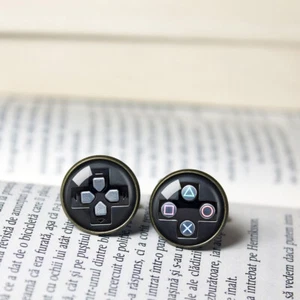 Videospiel Controller Manschettenknöpfe - Geschenk für Gamer Herren Gaming Manschettenknöpfe Geschenk - Bild 1 von 8