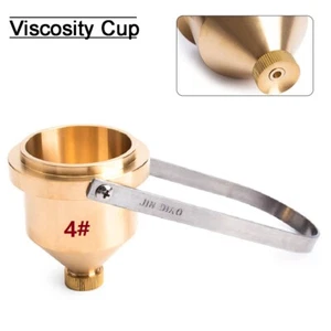 Paint Viscosity Cup #4 Mixing Thinning Measuring Tool Spray Gun For Liquid Test - Picture 1 of 6