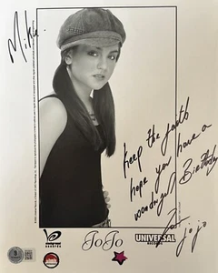 JOJO LEVESQUE SIGNED 8X10 FOTO BAS COA AUTOGRAMM BECKETT - Bild 1 von 1