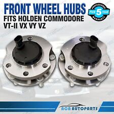 PAIR Front Wheel Bearing and Hubs for Holden Commodore VT2 VX VU VY VZ V6 V8 ABS