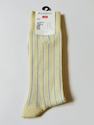 Rare NEW High Quality Adults Men's Official Uniqlo x JW ANDERSON Stripe Socks - Image 1 of 4