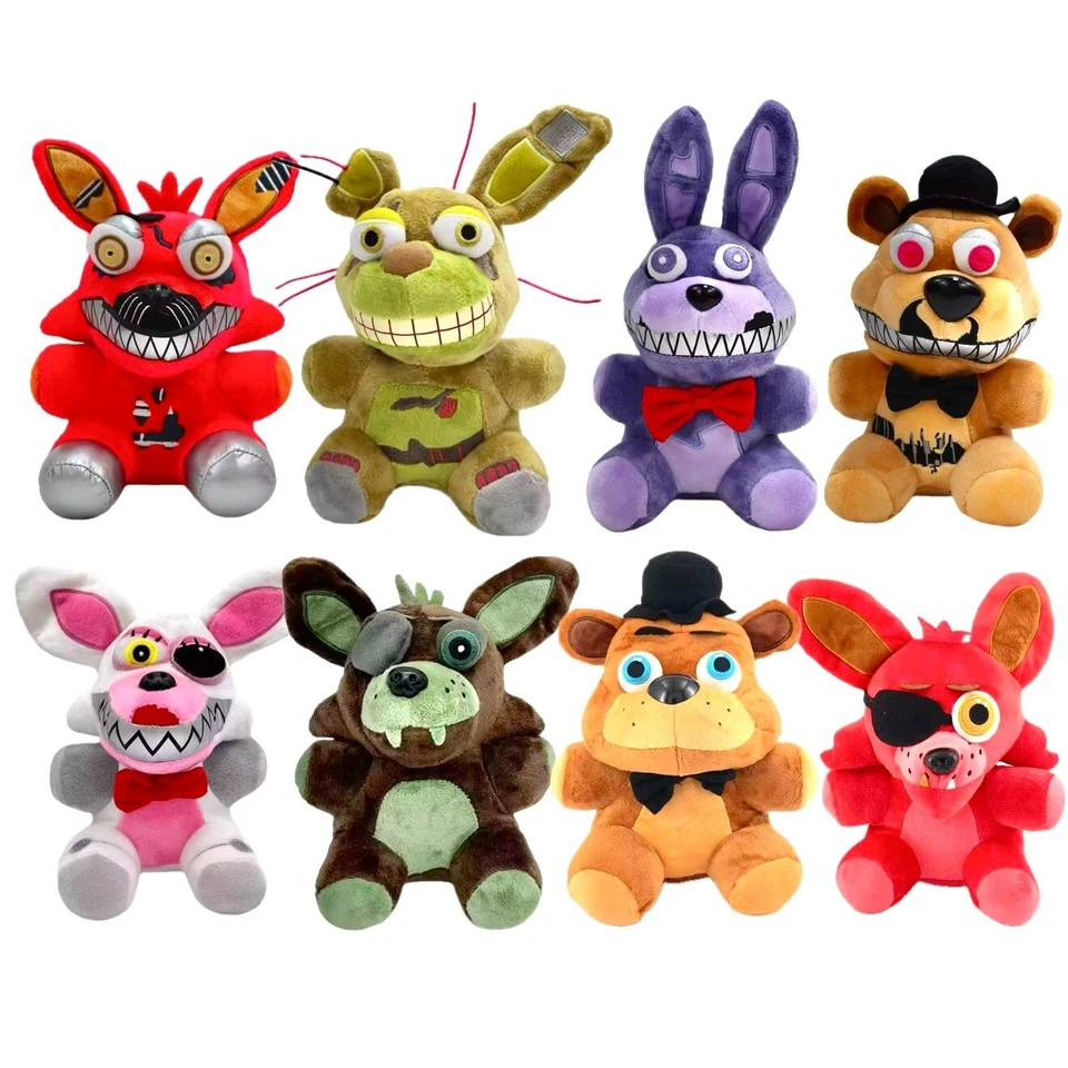 Five Nights at Freddy's Plush Toys, Stuffed Doll Freddy Funtime Foxy Red Foxy