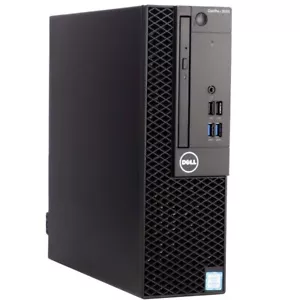 Dell Desktop Computer i5 SFF 8GB RAM 256GB SSD Windows 10 PC Wi-Fi DVD/RW - Picture 1 of 5