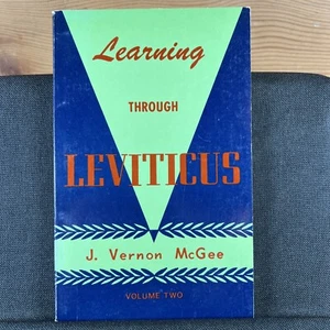 Learning Through Leviticus: Volume Two by J. Vernon McGee (1980 Paperback) - Picture 1 of 6