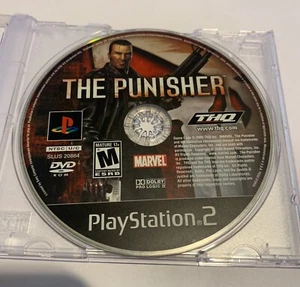 PlayStation 2 The Punisher 2005 Game Disc Only With Clear Jewel Case *Tested* - Picture 1 of 5