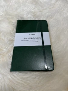 Huhuhero Lined Journal Notebook, Ruled Notebook Sturdy Weight Paper (Green) - Picture 1 of 8