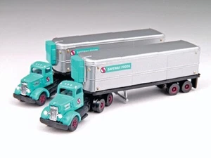 Mini Metals N Scale White WC Tractor/Trailer Safeway NIB Cardboard Part Missing - Picture 1 of 3