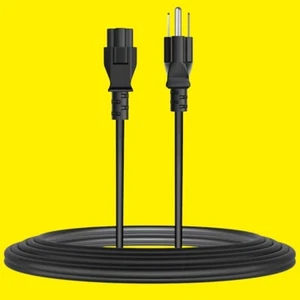 3-Prong AC Power Cord Cable Replacement for TV Printer AC Adapter Power Cord USA - Picture 1 of 1