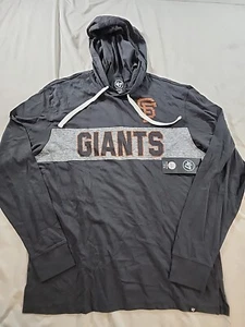 NWT San Francisco Giants '47 Field Franklin Pullover Hoodie Black Sz XL - Picture 1 of 7