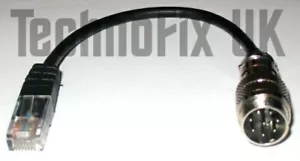 Adaptador - Micrófonos de escritorio Icom SM-20 SM-30 SM-50 a radio Yaesu 8p8c RJ45 - Imagen 1 de 3