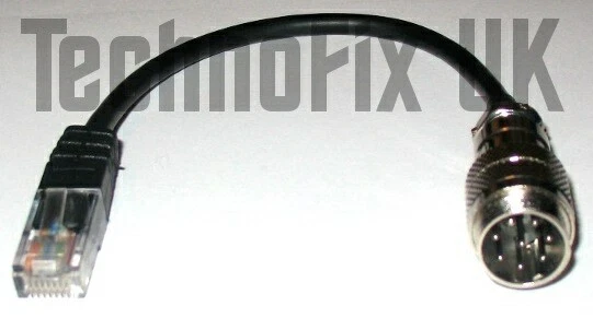 Adapter - Icom desk microphones SM-20 SM-30 SM-50 to Yaesu radio 8p8c RJ45 - Image 1 of 3