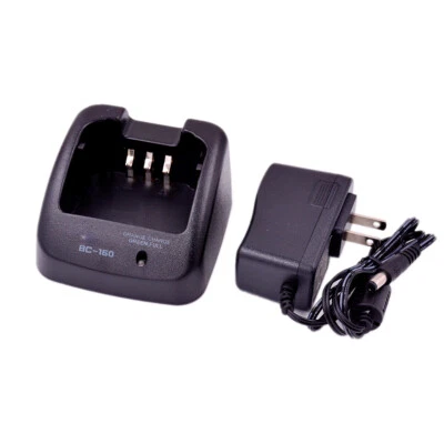 BC160 Desktop Charger for ICOM BP232 F4011 F3011 F14 A14 HAM Radio Accessory - Image 1 of 4