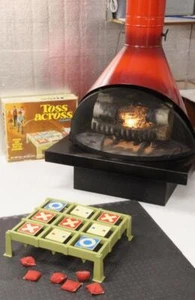 Juego Ideal Toss Across 1969 vintage en caja original - verde aguacate, 6 bolsas de frijoles - Imagen 1 de 22
