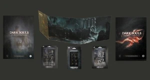 Paquete Dark Souls RPG 5E - Journeys & Beings Tomes, Pantalla GM, Hero Minis & Dados - Imagen 1 de 18