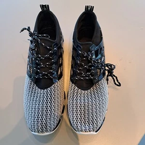ADIDAS Die WELTMAKE MIT DEN 3 STRIPES BLACK SHOES Sz 111.5 Near Mint! - Picture 1 of 10