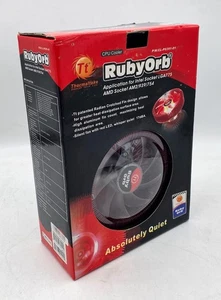 Thermaltake Ruby Orb CL-P0391-01 CPU Cooler, Heatsink and Fan, Ruby LED, LGA775 - Picture 1 of 6