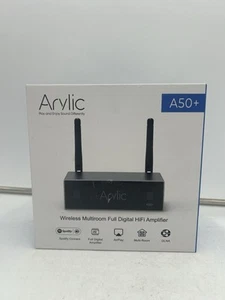Arylic A50+ Wireless Streaming Integrated Amplifier, 50Watts, USB, Pandora, MORE - Picture 1 of 2