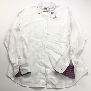 Vineyard Vines NEW 100% Cotton Women's 2 Button Long Sleeve Shirt White - Picture 1 of 11