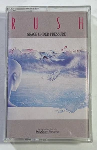 1984 RUSH - Grace Under Pressure - Cassette - Mercury 8184764 - Tested - Picture 1 of 4