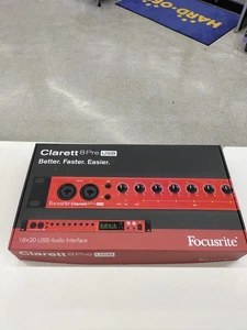 Focusrite Clarett 8Pre USB Audio Interface – 18-In/20-Out Studio Recording-JAPAN - Picture 1 of 7