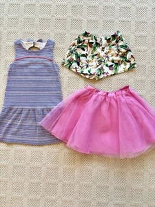 Lot Of 3 Janie And Jack Girls Size 6 - Picture 1 of 7