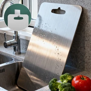 Titanium Coating Cutting Board Double-Sided Kitchen Tool S M L Size Camping Home - Picture 1 of 35
