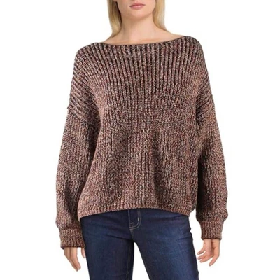 Suéter múltiple negro cuello barco 100 % algodón L French Connection para mujer Foto 1 de 4