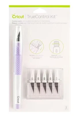 CRICUT CUTTING MACHINE LILAC TRUE CONTROL KNIFE TOOL KIT *NEW* BLADE LOCK SYSTEM - Image 1 of 3