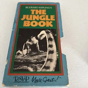 The Jungle Book - (1942 Film)- RUDYARD KIPLING`S -Movie Great Serie -VHS MOVIE - Picture 1 of 3