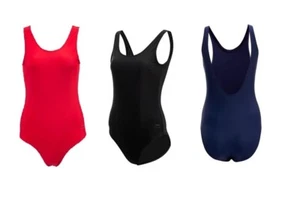 Ladies Slazenger Basic Swimsuit Swimming Costume Bathing Suit size 6 - 22 BNWT - Picture 1 of 9